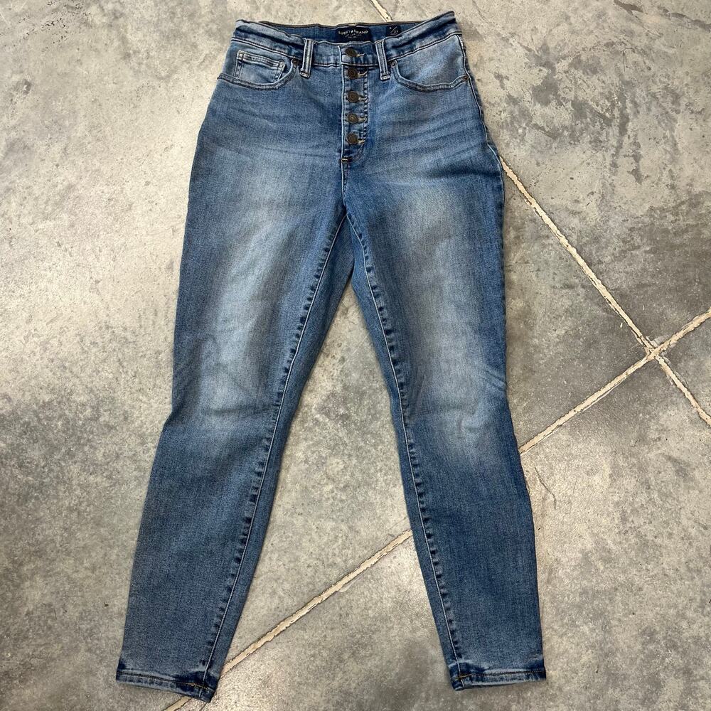 Lucky Brand Women’s High Rise Skinny Bridgette Button Up Size 8/29